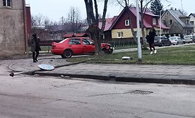 Avarija &Scaron;ilutės mieste