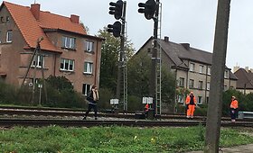 Klaipėdos pareigūnų reidas prie geležinkelių