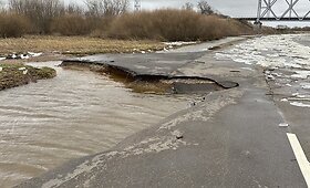 Nuplautas kelias Pagėgių savivaldybėje