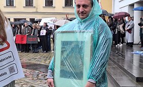 Protestas Klaipėdoje