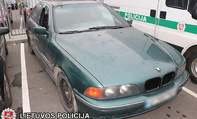 Klaipėdoje atskleista BMW vagystė