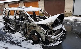 Klaipėdoje sudegė du automobiliai: įtariamas padegimas