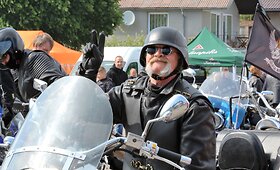 Baikerių festivalis &Scaron;ventojoje: galingi motociklai, tranki muzika ir &scaron;kvalo siautulys