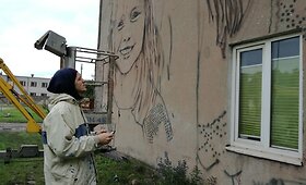 Neofreskoje Klaipėdoje &ndash; dvi emigracijoje gyvenančios lietuvės mergaitės