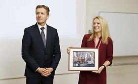 Jūros &scaron;ventės eisenos dalyviams &ndash; padėkos ir apdovanojimai