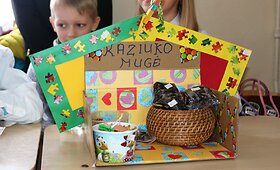 Moksleivių Kaziuko mugėje &ndash; gaminiai už simbolinę kainą