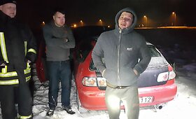 Avarija Jakų žieda: girtas ir be teisių vairuotojas lėkė su vasarinėmis padangomis