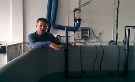 Atkeliaus i&scaron; Floridos: Klaipėdoje įrengta sistema krevečių auginimui