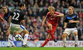 &bdquo;Liverpool&ldquo; nugalėjo &bdquo;Manchester United&ldquo; 