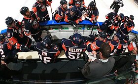 NHL ledo ritulio čempionate &bdquo;New York Islanders&ldquo; įveikė &bdquo;Edmonton Oilers&ldquo;