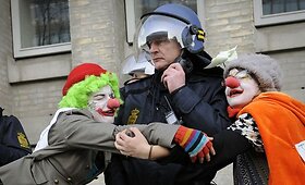 Klounų susibūrimas Meksike ir Kopenhagoje