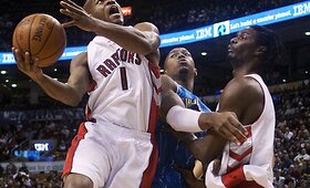 &bdquo;Raptors&ldquo; i&scaron;plė&scaron;ė pergalę prie&scaron; &bdquo;Hornets&ldquo; krep&scaron;ininkus
