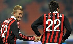Beckhamo sugrįžimą &bdquo;Milan&ldquo; pažymėjo įvarčiais