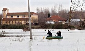 Dėl potvynių Albanijos vyriausybė paskelbė nepaprastąją padėtį