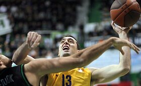 &bdquo;Montepaschi&ldquo; su K.Lavrinovičiumi įveikė &bdquo;Maccabi&ldquo; krep&scaron;ininkus