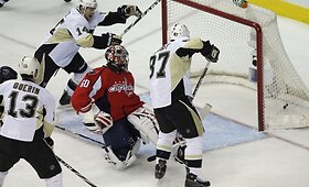 &bdquo;Capitals&ldquo; i&scaron;plė&scaron;ė pergalę i&scaron; &bdquo;Penguins&ldquo; rankų