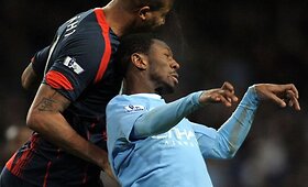 &bdquo;Manchester City&ldquo; Anglijos pirmenybėse pakilo į penktą vietą