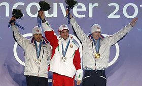 Olimpiados vyrų biatlono asmeninėse lenktynėse &ndash; norvegų triumfas 