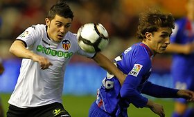 Ispanijos futbolo čempionato rungtynėse - sunki &bdquo;Valencia&ldquo; ekipos pergalė
