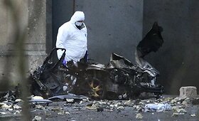 &Scaron;iaurės Airijoje nugriaudėjo sprogimas