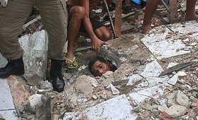 Brazilijoje nuo&scaron;liaužos palaidojo de&scaron;imtis namų