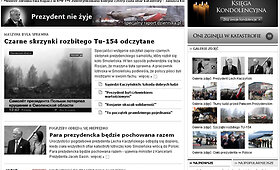 Gedulas Lenkijoje: laikra&scaron;čiai ir tinklalapiai nusidažė juodai