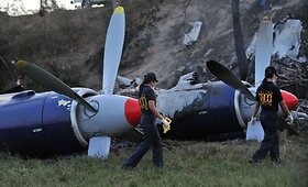 Filipinuose leidosi degantis lėktuvas &bdquo;An-12&ldquo;