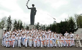 Sakurų žydėjimo &scaron;ventėje &ndash; karatė meistrai 