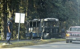 Meksikoje gangsterių i&scaron;puoliai ir riau&scaron;ės