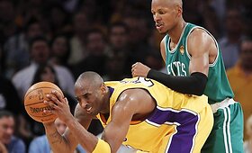 NBA čempionais Los Andželo &bdquo;Lakers&ldquo; krep&scaron;ininkai tapo &scaron;e&scaron;ioliktą kartą