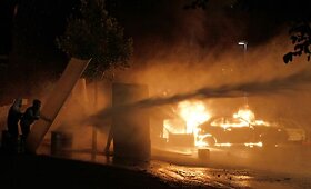 Airijoje kilusias riau&scaron;es mal&scaron;ino policija