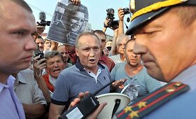 Baltarusijos sostinėje milicija i&scaron;vaikė opozicijos demonstraciją