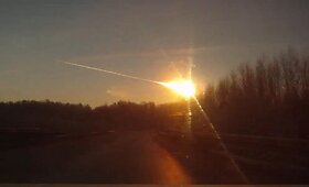 Urale nukrito meteoritas