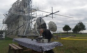&bdquo;LitSat-1&ldquo; ry&scaron;io sistemos bandymai