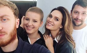 Astos Valentaitės fotosesija akcijai &bdquo;Nusiskusiu plaukus dėl sergančių vaikų&ldquo;
