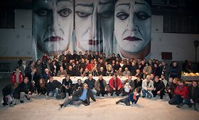 &bdquo;Paskutinė vakarienė&ldquo; Lietuvos kino studijoje