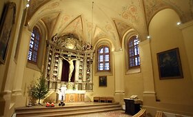 Kalėdas Bernardinų bažnyčia &scaron;vęs be pastolių