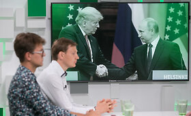 15min studijoje &ndash; pokalbis apie Donaldo Trumpo ir Vladimiro Putino susitikimą