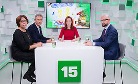 15min studijoje &ndash; Rūta Kli&scaron;ytė, Janas Maciejevskis ir Ričardas Kukauskas