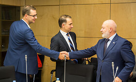 Susisiekimo ministras Rokas Masiulis susitiko su Liberalų sąjūdžio frakcija