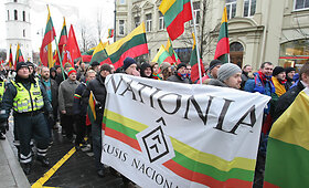 Kovo 11-ąją nacionalistai surengė eitynes Vilniuje