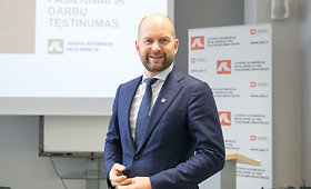 Lietuvos automobilių kelių direkcijos vadovo spaudos konferencija