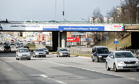 Ukmergės gatvės nelygumai Vilniuje