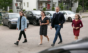 Gabrielius Landsbergis balsavo antrajame Lietuvos prezidento rinkimų ture