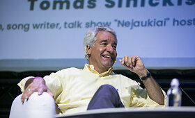 &bdquo;Fyre&ldquo; festivalio prodiuseris Andy King &bdquo;Login&ldquo; konferencijoje