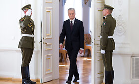 Lietuvos Respublikos Vyriausybės įgaliojimų perdavimas prezidentūroje