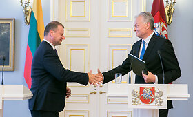 Prezidento Gitano Nausėdos ir Ministro Pirmininko Sauliaus Skvernelio spaudos konferencija