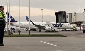 Žiniasklaida laukia Neringos Venckienės Vilniaus oro uoste