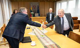 Viktoras Pranckietis susitko su Seimo frakcijų seniūnais