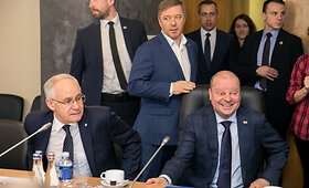 Saulius Skvernelis susitiko su partijų atstovais